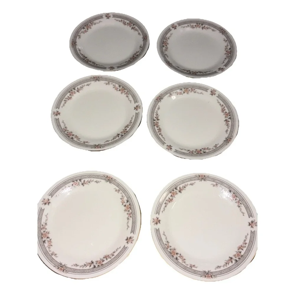 Noritake Fairview Salad Plates-  6-1/2